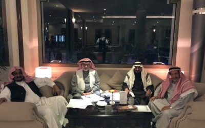 الاجتماع الأول لأعضاء هيئة تحرير مجلة الجمعية التاريخية السعودية الجديد